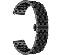 CWZZWS Correa de Acero Inoxidable de Metal de 20 mm y 22 mm, Accesorios de Reloj de Pulsera reemplazables