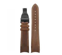 CWZZWS Madena de piel de vaca 20 mm de 22 mm compatible con Tudor Biwan 1958 Modelo M79030 Little Red Flor Black Shield Bronze Strap Retro Boquh (negro negro, 22 mm)