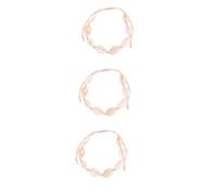 CWZZWS Pulsera de concha Trendy de para Mujer Collares de perlas Pearly Joyas Pearls Collar Pulseras de playa para mujeres Sea Blanco