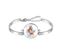 CWZZWS Pulsera de joyería, Pulseras de Amor para Mujer, Regalos para Ella, Esposa, mamá, Esqueleto, Calavera, Coche