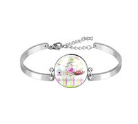 CWZZWS Pulsera de joyería, Pulseras de Amor para Mujer, Regalos para Ella, Esposa, mamá, Gato, Hierba