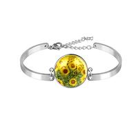 CWZZWS Pulsera de joyería, Pulseras de Amor para Mujer, Regalos para Ella, Esposa, mamá, Pintura de Acuarela