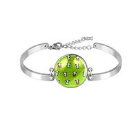 CWZZWS Pulsera De Joyería,Pulseras De Amor para Mujer Regalos para Ella Mujer Esposa Mamá Arte Geométrico Azul Púrpura