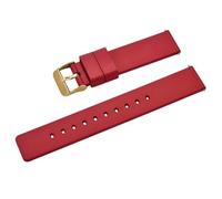 CWZZWS Pulsera de liberación rápida de la correa de silicona suave y plana suave