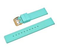 CWZZWS Pulsera de liberación rápida de la correa de silicona suave y plana suave