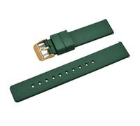CWZZWS Pulsera de liberación rápida de la correa de silicona suave y plana suave