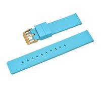 CWZZWS Pulsera de liberación rápida de la correa de silicona suave y plana suave