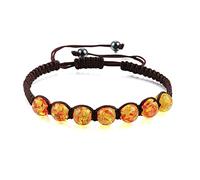 CWZZWS pulsera de piedra natural hombres volcánicos rocas carnelias tigre cuentas de ojo pulseras curativas balance