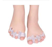 CWZZWS Separadores de Dedos de Gel pequeños, Corrector de Hallux Valgus, Separador de Silicona, Espaciadores de Dedos para Dedos superpuestos, Esparcidor Espaciador de férula para pies