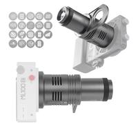 CX100 Mini Gobos ópticos Snoot para luz COB de bolsillo, luz de forma de accesorio de foco compatible con ZHIYUN Molus X100/X60/G60, CX100, GodoxG ML100BI