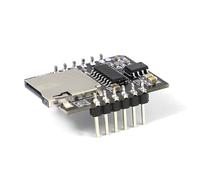 CX1000BM - Módulo de reproductor de MP3 de código abierto, carcasa de metal, módulo de chip de voz MP3, perfecto para proyectos auditivos