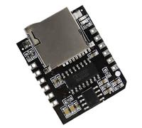 CX1000BM - Módulo de reproductor de MP3 de código abierto, carcasa de metal, módulo de chip de voz MP3, perfecto para proyectos auditivos