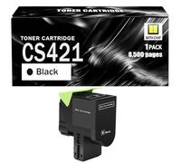 CX421 Cartucho de tóner Alto Rendimiento para Lexmark CX421dn CS521dn CS622de CX421adn CX522ade CX622de CX625adhe CX625ade Impresora con Chip
