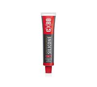 CX80 Silicona roja de alta temperatura - Junta elástica duradera para -65 °C a +380 °C - Construcción, automoción e industria - Resistente a aceites y gasolina