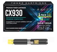Cx930dse Cx931dse Cartuchos de tóner Compatibles 85D0HK0 85D0HCO 85D0HMO 85D0HY0 Tóner para Lexmark CX930 Cx930dse Cx931dse Cx931dtse Impresoras con Chip Alto Rendimiento