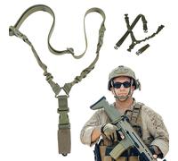 CXAFQ Elemento De Amarre De Un Punto, Correa Portafusil 1 Punto, Cabestrillo De Rifle, Tactical 1 Punto Sling, Correa Bungee Para Armas, Liberación Rápida Flexible Ajustable