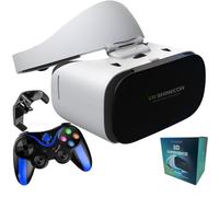 CXCZFG Gafas Realidad Virtual 3D, Gafas Inteligentes para Videojuegos Gafas Pantalla Vídeo, Ajuste Miopía 600°, para iPhone 16/15, Steam Deck, ROG, Mac, PC, Android E iOS(V13)