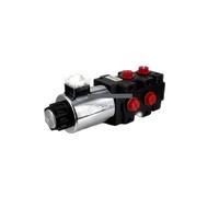 CXDFRSER Válvula selectora desviadora de solenoide hidráulica 6/2; 50 L/min 13 GPM 12 V DVS6 6/2 KVH6DC24(KVH6 G3-8)