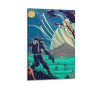 CXEEUDFFN Póster Art23 de No Man's Sky, póster decorativo de lienzo para pared e impresión artística moderna para decoración de dormitorio familiar, 20 x 30 cm