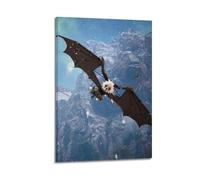 CXEEUDFFN Póster de videojuego transparente de Nintendo Switch Biomutant 1 póster decorativo de lienzo para pared e impresión artística moderna de decoración de dormitorio familiar, pósteres de 50 x