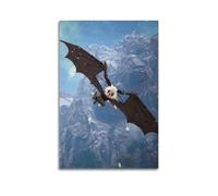CXEEUDFFN Póster de videojuego transparente de Nintendo Switch Biomutant 1 póster decorativo de lienzo para pared e impresión artística moderna para decoración de dormitorio familiar, 60 x 90 cm