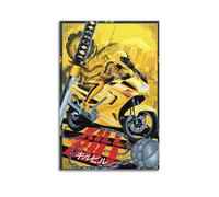 CXEEUDFFN Póster decorativo de la película Kill Bill 1 póster decorativo para pared e imagen artística moderna para decoración de dormitorio familiar, 60 x 90 cm