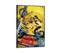 CXEEUDFFN Póster decorativo de la película Kill Bill 1 póster decorativo para pared e imagen artística moderna para decoración de dormitorio familiar, 60 x 90 cm