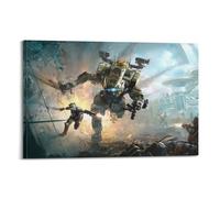 CXEEUDFFN Titanfall - Póster decorativo de 2 juegos, lienzo para pared e impresión artística moderna, decoración de dormitorio familiar, 20 x 30 cm