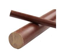 CXGBQSJ Bastón de Bakelita para Aislamiento Eléctrico, Barra de Resina Fenólica de Alta Resistencia para Maquinado CNC y Uso Industrial,110mm*0.5m