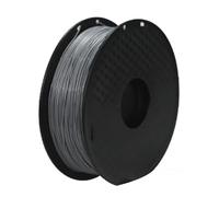 CXGBQSJ Filamento TPU 95A para Impresora 3D 1.75mm Termoplástico Flexible Tipo Goma Material Elástico Resistente para Piezas Funcionales y Modelos,Gray