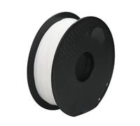 CXGBQSJ Filamento TPU 95A para Impresora 3D 1.75mm Termoplástico Flexible Tipo Goma Material Elástico Resistente para Piezas Funcionales y Modelos,White