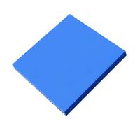 CXGBQSJ Hoja De Nylon MC Azul, Placa De Nylon Fundido Resistente Al Impacto Y Al Desgaste para Aplicaciones Industriales, Automotrices Y De Herramientas,100 * 100 * 20mm