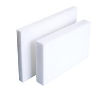CXGBQSJ Hoja Plástica Pom, Placa Acetal Duradera para Proyectos Mecánicos, CNC y Aplicaciones,15 * 500 * 500mm