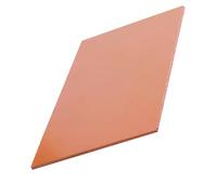 CXGBQSJ Lámina de Baquelita Fenólica de Alto Rendimiento Material Aislante Eléctrico Resistente al Calor para Ingeniería Profesional,300 * 500 * 1mm/1pcs