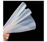 CXGBQSJ Lámina De Caucho De Silicona 200X200 Mm Lámina De Caucho Sólido Flexible Blanca para Junta De Sellado De Burlete, Espesor,6mm