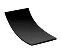 CXGBQSJ Placa de Plástico PU Flexible, Lámina de Poliuretano Resistente a Impactos para Aislamiento Mecánico, Plantillas CNC y Separadores Personalizados,4 * 200 * 200mm