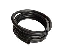 CXGBQSJ Tubo De Silicona Diámetro Interior 20 Mm Longitud 1 M Tubo De Caucho De Silicona Negro Manguera De Aire Tubería De Agua para Riego por Goteo, Drenaje,20x26