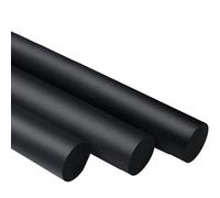 CXGBQSJ Varilla de Polioximetileno Pom Barra Plástica Acetal para Proyectos de Ingeniería Personalizados Alta Prestación y Baja Fricción,40 * 500mm/2pcs