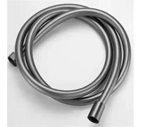Cxiang-Tubos y Mangueras PVC High Pressure Silver Black Smooth Shower Hose For Bathroom Handheld Head Flexible Plumbing GI/2 Universal, Resistencia a altas temperaturas(Grey,400cm)