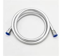 Cxiang-Tubos y Mangueras PVC High Pressure Silver Black Smooth Shower Hose For Bathroom Handheld Head Flexible Plumbing GI/2 Universal, Resistencia a altas temperaturas(Sliver,150cm)