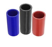 Cxiang-Tubos y Mangueras U30mm 38mm 40mm 45mm 55mm 60mm 76mm ID Car High Performance Straight Silicone Hose Coupler Intercooler Tube Universal, Resistencia a altas temperaturas(76mm Black)