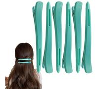 Cxiskyu - Pinzas para el pelo para peinar - Juego de pinzas para el pelo con diseño de pico de pato, pasador antideslizante para el cabello rizado y liso