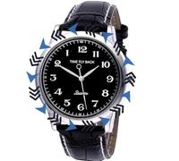 CXML&DASHE Reloj Inverso Manecillas al Revés y Números Invertidos en Sentido Antihorario, Movimiento de Cuarzo Clásico, Diseño Único Unisex (Reloj Noveladad Extraño y Genial)