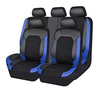 CXNO 9 Piezas Coche Funda Asiento para Peugeot 2008 2014-2019, Impermeables Juegos de Cubreasientos Interior Protectores Accesorios,A/Blue