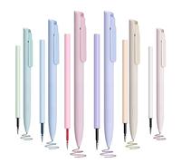 CXRYLZ-FUR 6 bolígrafos bonitos, aesthetic Kawaii bolis colores 0,5 mm tinta de gel pack, escritura lisos, retráctiles writech pen para school supplies, regalos