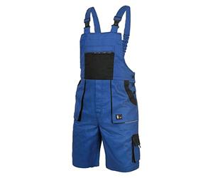 CXS Denis Pantalones Peto Corto, de Trabajo, Sólido, para Hombres, Pantalones de Trabajo, Profesional, Resistente, Profesionales para Jardinería (52)