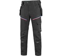 CXS® Pantalón de Trabajo para Hombre con Refuerzos Cordura®, Stretch Resistente, Gran Libertad de Movimiento, múltiples Bolsillos y Bolsillos para Rodilleras, Ideal para Obra y Taller