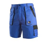 CXS Pantalones Peto Corto, para Hombre, 100% algodón, Pantalones Cortos de Trabajo, Profesionales para Jardinería, con Cintura Resistente, Máxima Seguridad