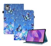 CXTCASE Funda para Lenovo Idea Tab Pro 12.7" 2025, funda protectora con función atril para Lenovo Idea Tab Pro 12.7" 2025, mariposa floral
