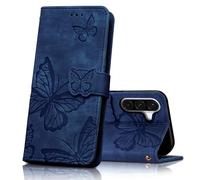 CXTCASE Funda para Samsung Galaxy A57 5G, Funda Tapa Libro Movil Carcasa PU Cuero para Samsung Galaxy A57 5G, Azul